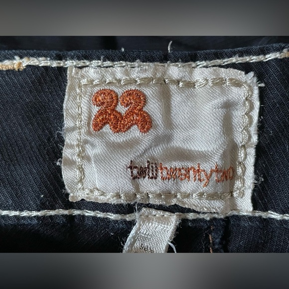 Twill 22 black jeans - Picture 7 of 8